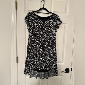 Black/white high low dress (worn once)